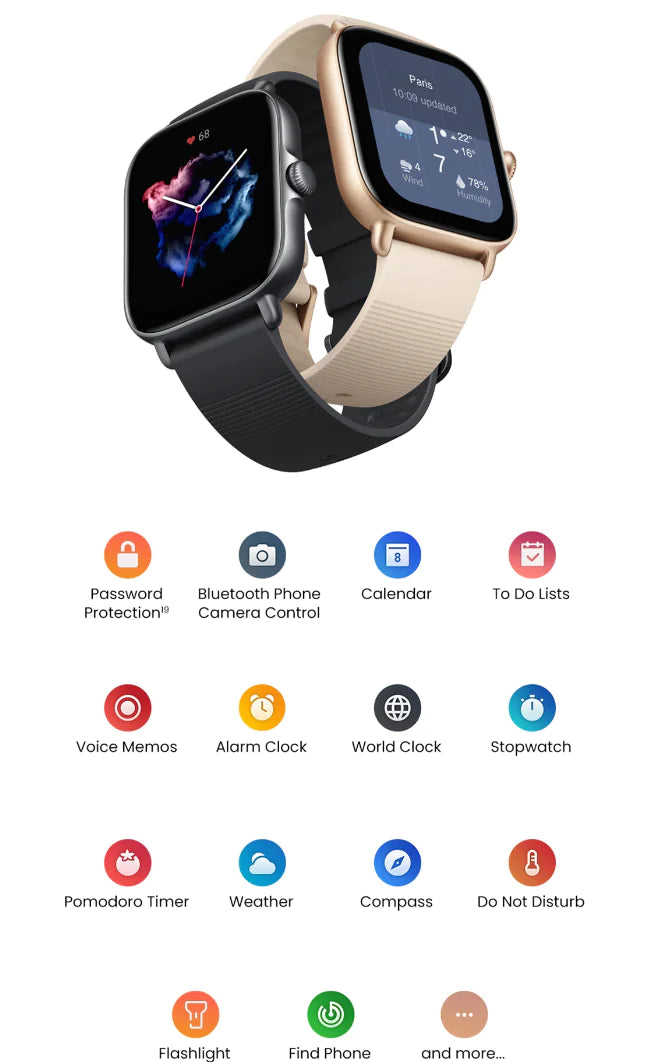 GPS Cycle Smart Watch