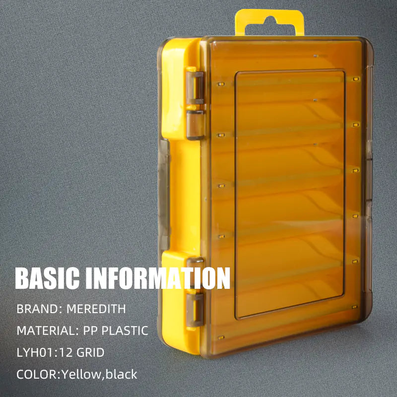 Fishing Tackle Box 12 Compartments