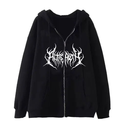 Spyder Unisex Black Zip Hoodies