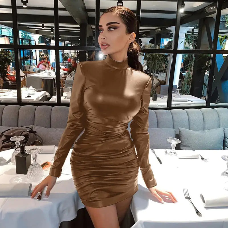 Fetish PU Leatherette Dress