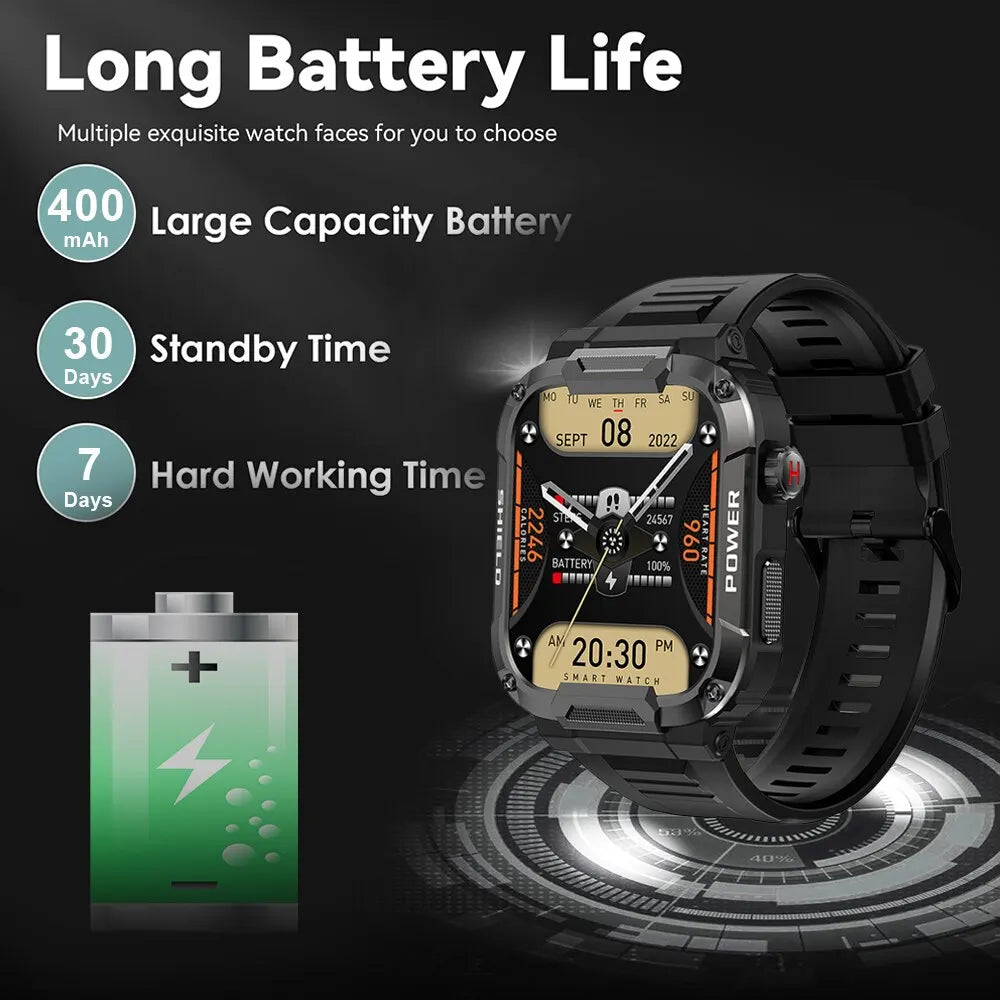 Outdoor EDC Smart Watch Men