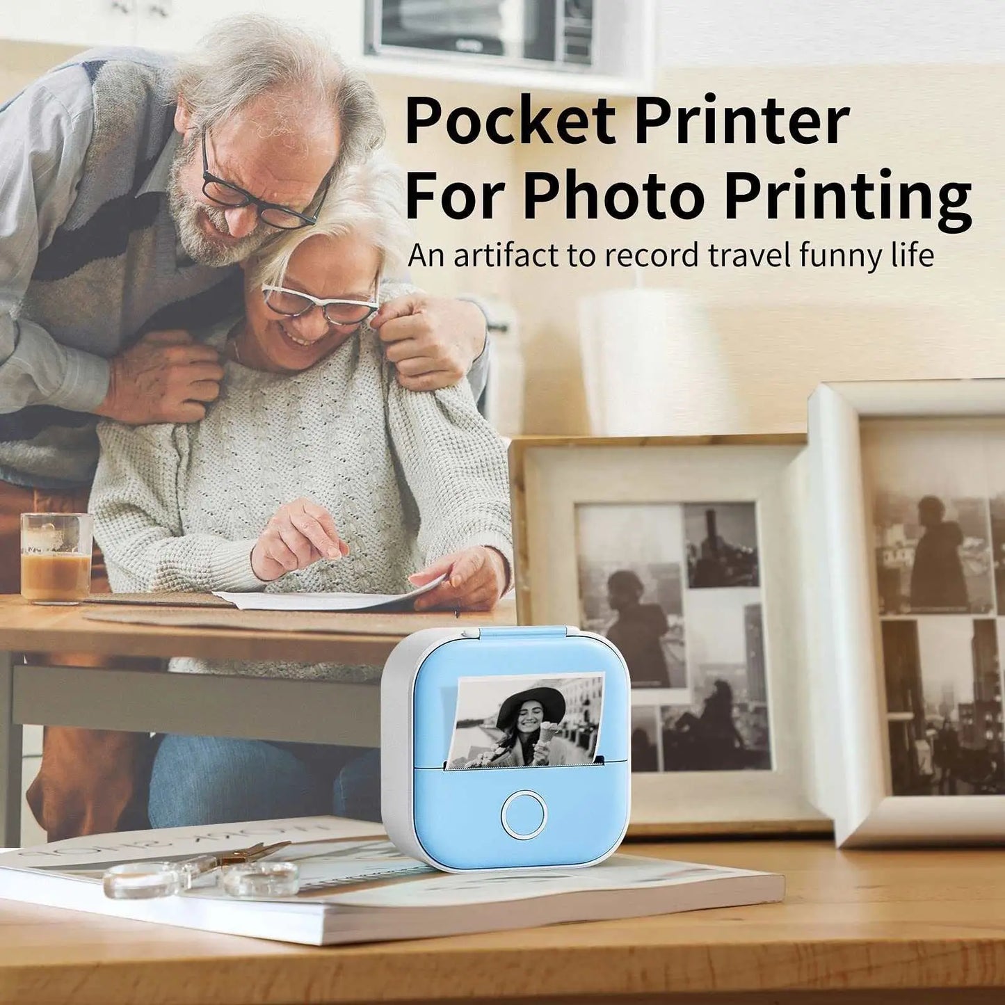 Pocket Genius: Portable Mini Thermal Label Printer