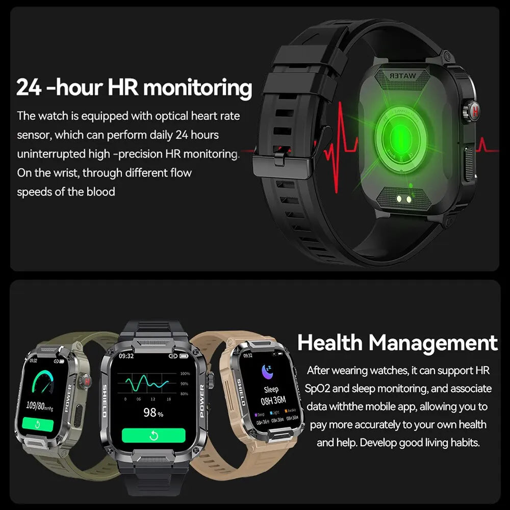 Outdoor EDC Smart Watch Men